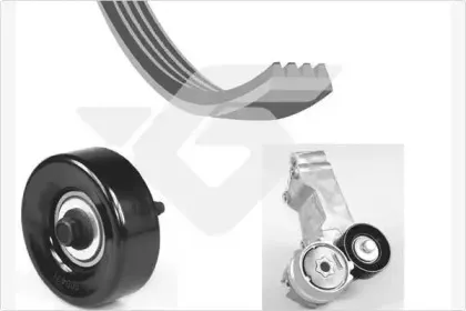 Поликлиновой ременный комплект HUTCHINSON купить